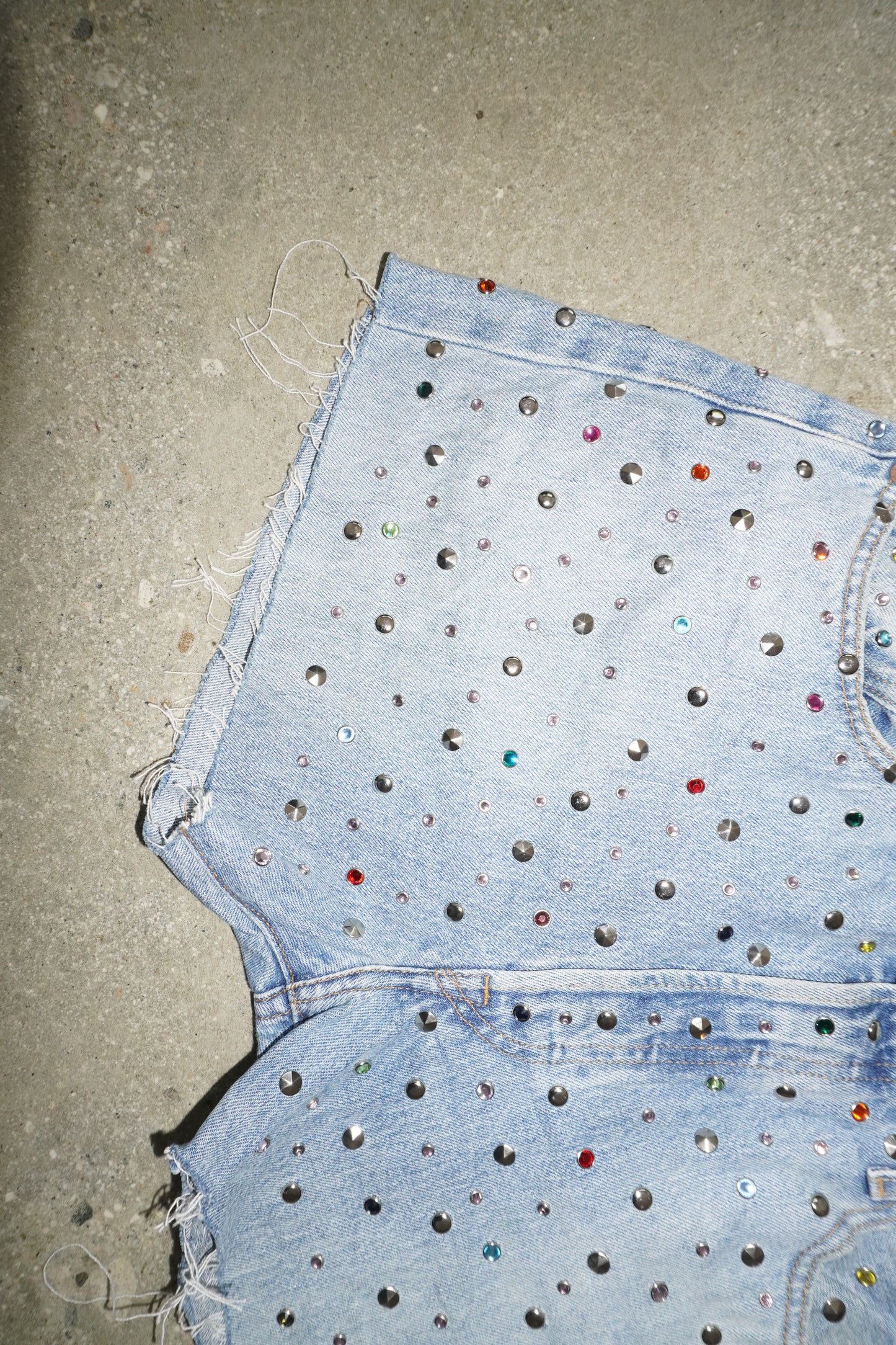 Re-worked Studded Short - 009