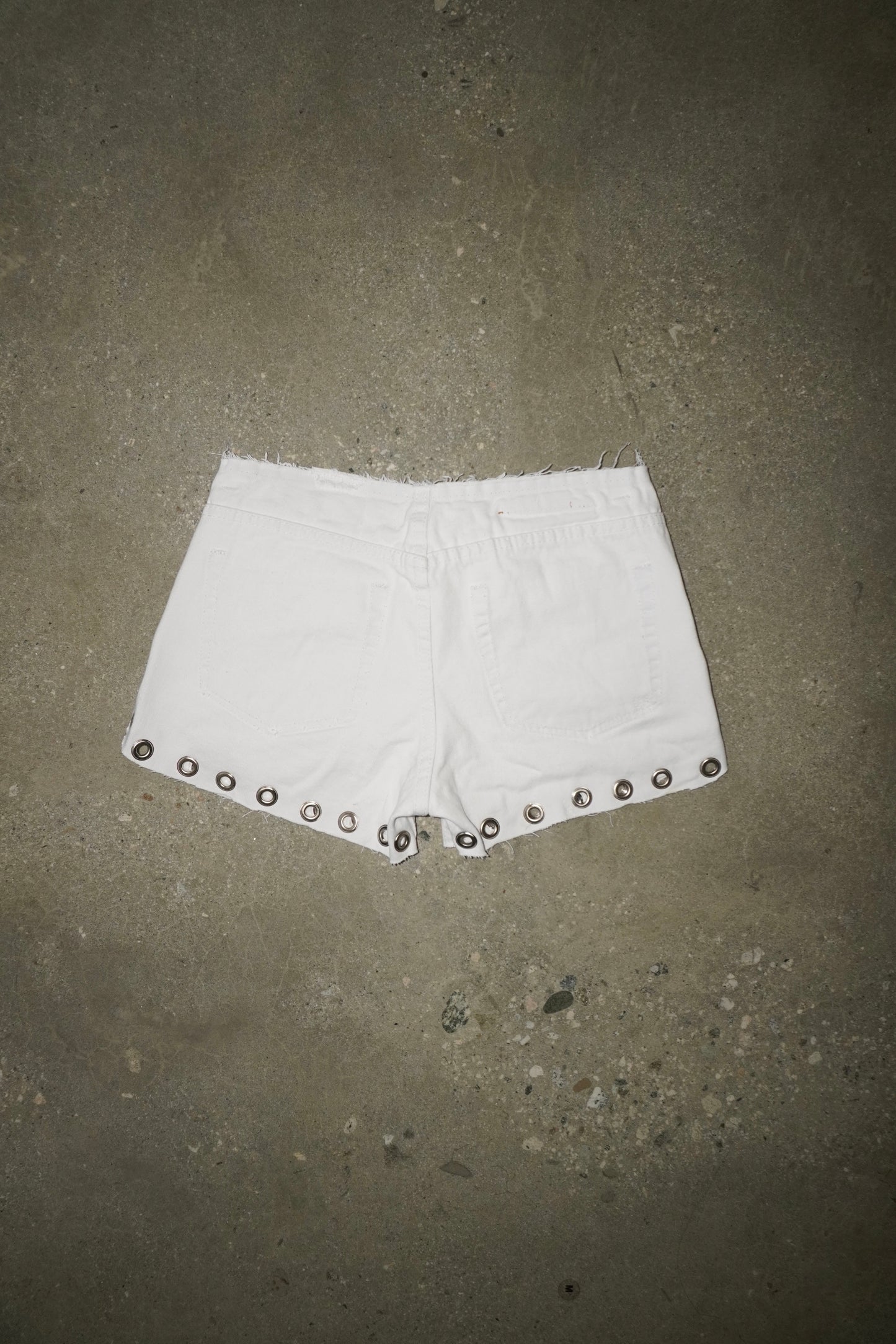 Re-worked denim short - 008