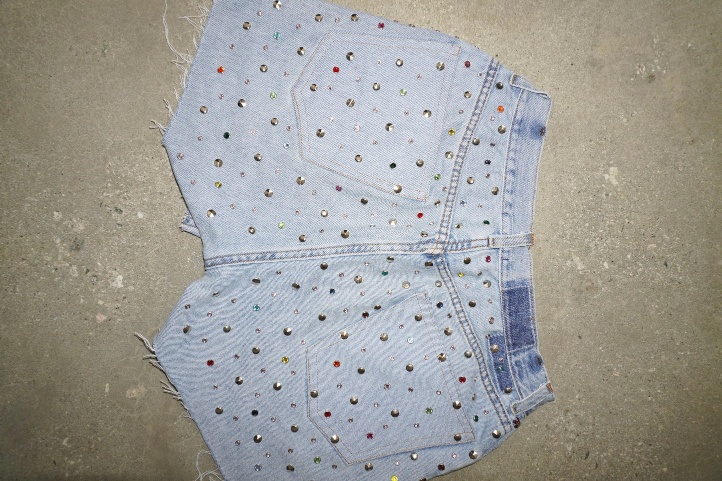 Re-worked Studded Short - 010