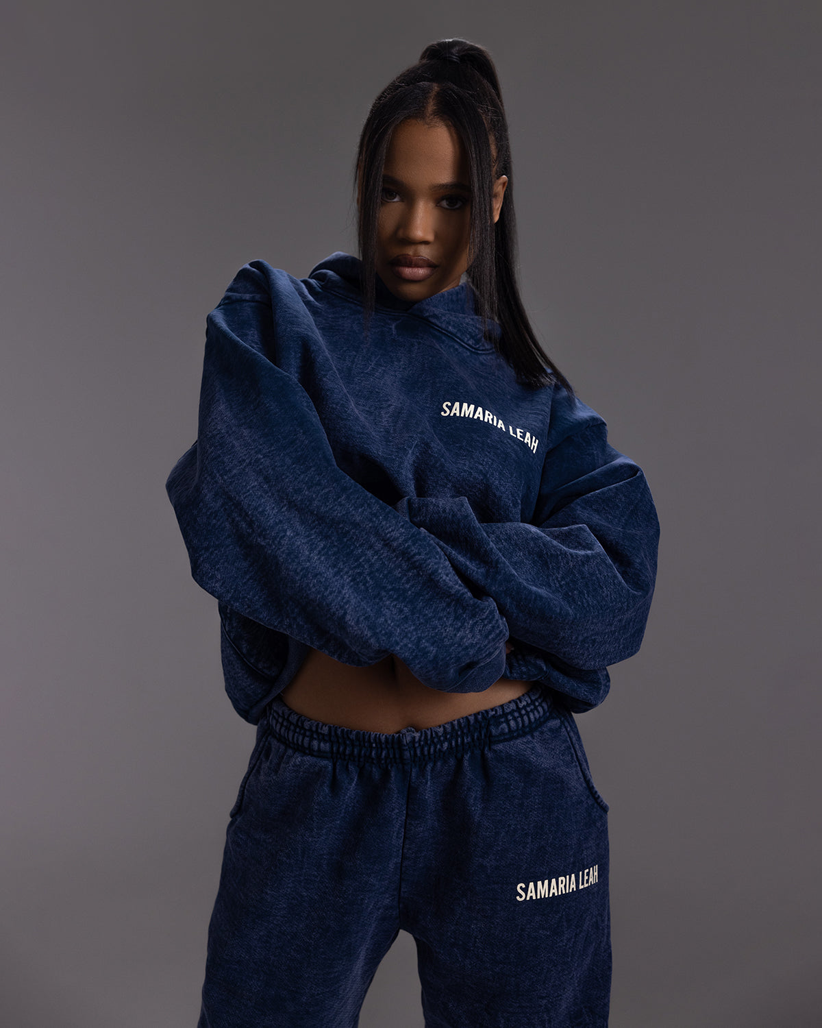 Logo Hoodie | Blueberry